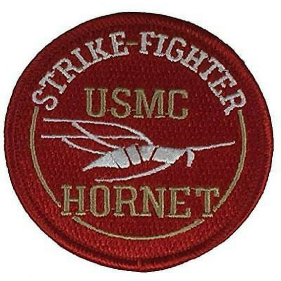 USMC MARINE CORPS F/A-18 HORNET STRIKE FIGHTER PATCH