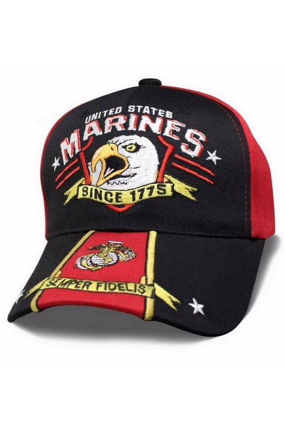 Marines Screaming Eagle Embroidered Cap Hat