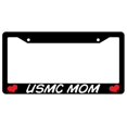 thumbnail image 1 of USMC Mom Black Plastic License Plate Frame AMA AMA, 1 of 1