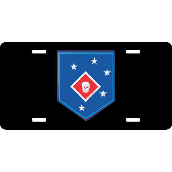 USMC Raider Battalion License Plate