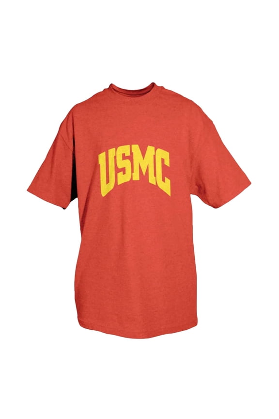 Products USMC One-Sided Imprinted T-Shirt, Red, Small