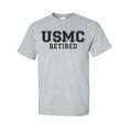 thumbnail image 1 of USMC Retired Athletic Marines Short Sleeve T-Shirt, 1 of 4