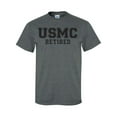 thumbnail image 1 of USMC Retired Athletic Marines Short Sleeve T-Shirt, 1 of 4