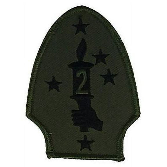 USMC SECOND 2ND 2D MARINE DIVISION MARDIV PATCH THE SILENT SECOND FOLLOW ME