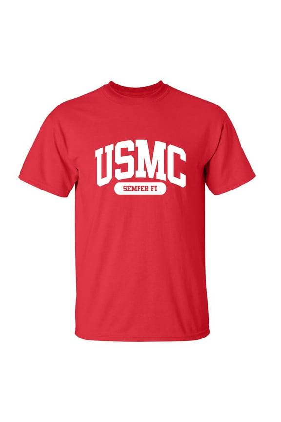 USMC Semper Fi Adult Short Sleeve T-shirt