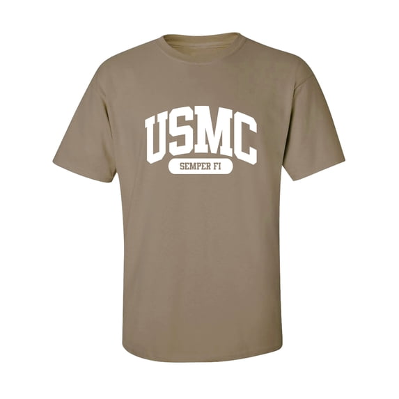 USMC Semper Fi Adult Short Sleeve T-shirt
