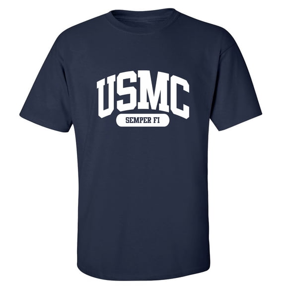 USMC Semper Fi Adult Short Sleeve T-shirt