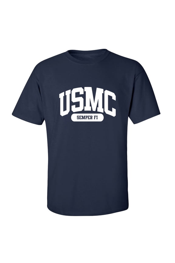 USMC Semper Fi Adult Short Sleeve T-shirt
