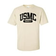 thumbnail image 1 of USMC Semper Fi Marines Short Sleeve Tee in Sand, 1 of 4