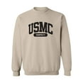 thumbnail image 1 of USMC Semper Fi Military Style Crewneck Sweatshirt in Sand, 1 of 3