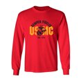 thumbnail image 1 of USMC Semper Fidelis Est. 1775 Adult Long Sleeve T-shirt, 1 of 3