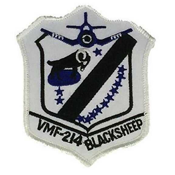 USMC VMF-214 Black Sheep Unit Patch - Color - Veteran Owned Business
