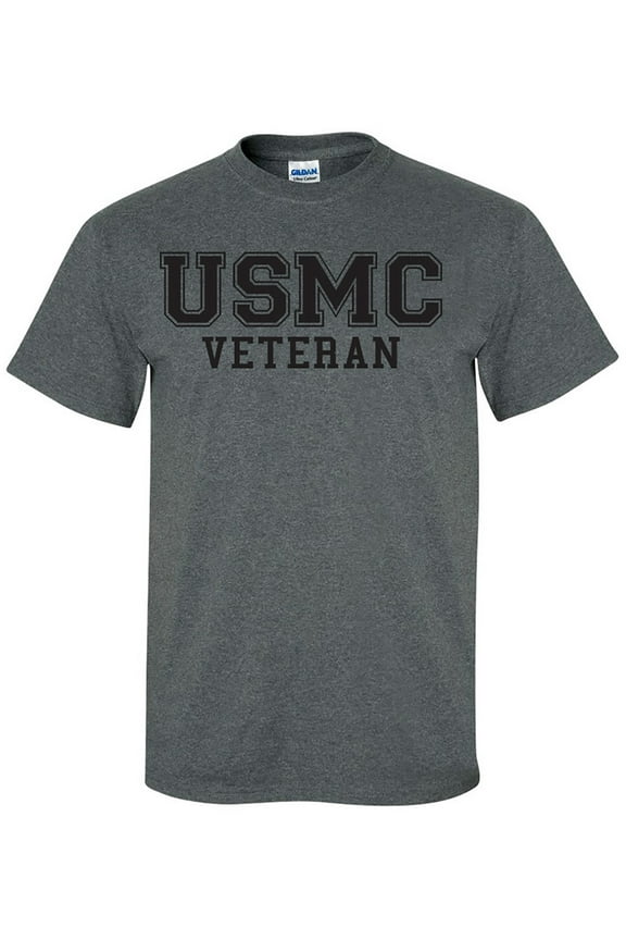 USMC Veteran Athletic logo Marines Short Sleeve T-Shirt