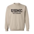 thumbnail image 1 of USMC Veteran Black logo Crewneck Sweatshirt, 1 of 3