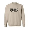 thumbnail image 1 of USMC Veteran Crewneck Sweatshirt in Sand, 1 of 3