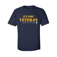 thumbnail image 1 of USMC Veteran Defender of Freedom Adult Short Sleeve T-shirt, 1 of 4