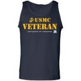 thumbnail image 1 of USMC Veteran Defender of Freedom Adult Tank Top, 1 of 3