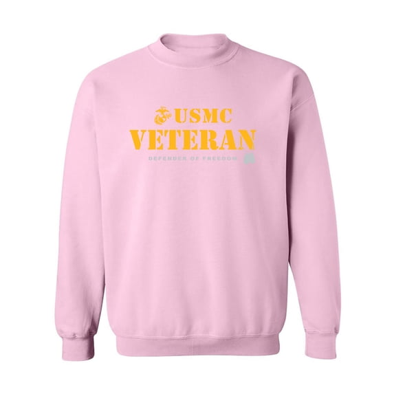 USMC Veteran Defender of Freedom Crewneck Sweatshirt
