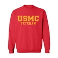 thumbnail image 1 of USMC Veteran Gold logo Crewneck Sweatshirt, 1 of 3