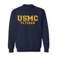 thumbnail image 1 of USMC Veteran Gold logo Crewneck Sweatshirt, 1 of 3