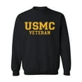 thumbnail image 1 of USMC Veteran Gold logo Crewneck Sweatshirt, 1 of 3