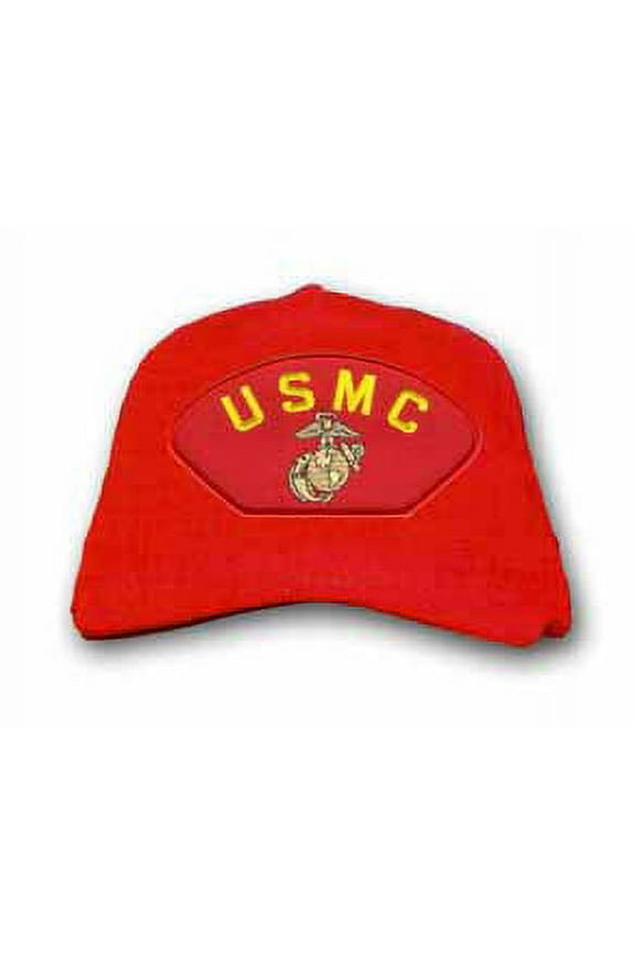USMC with EGA Red Ball Cap