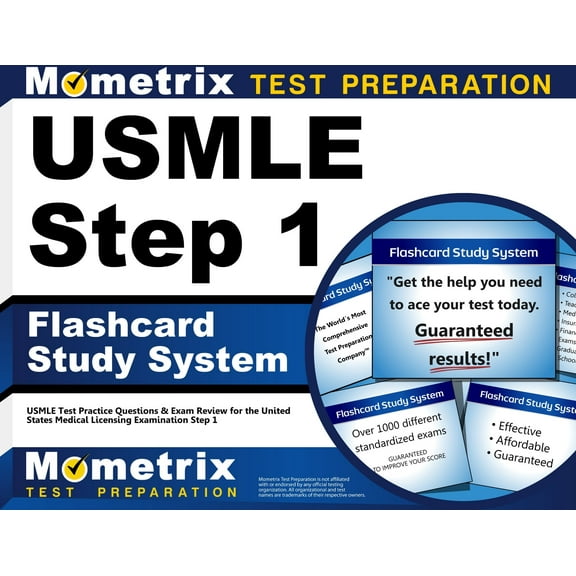 USMLE Step 1 Flashcard Study System: USMLE Test Practice Questions & Exam Review for the United States Medical Licensing Examination Step 1