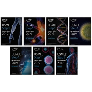 【未使用新品7冊セット】Kaplan USMLE STEP1 2024-2025 USMLE Prep USMLE Step 1 Lecture Notes 2024-2025: 7-Book