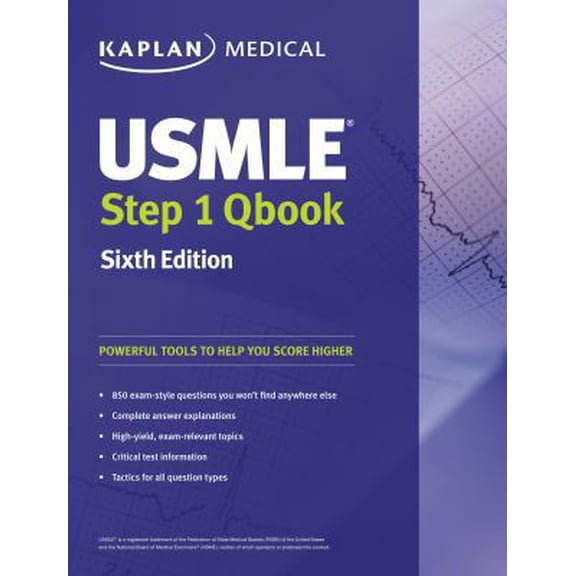 Pre-Owned USMLE Step 1 QBook (USMLE Prep) (Paperback) 1419550470 9781419550478