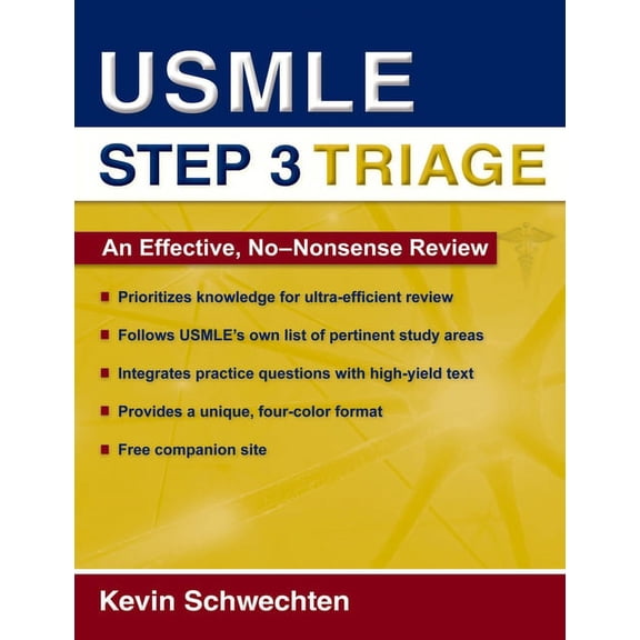 USMLE Step 3 Triage: An Effective, No-Nonsense Review, (Paperback)