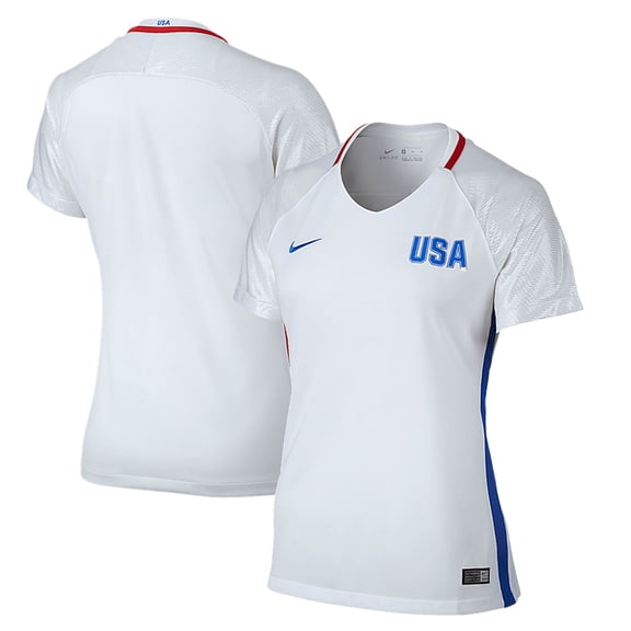USMNT Nike Women's 2016 Home Replica Jersey - White