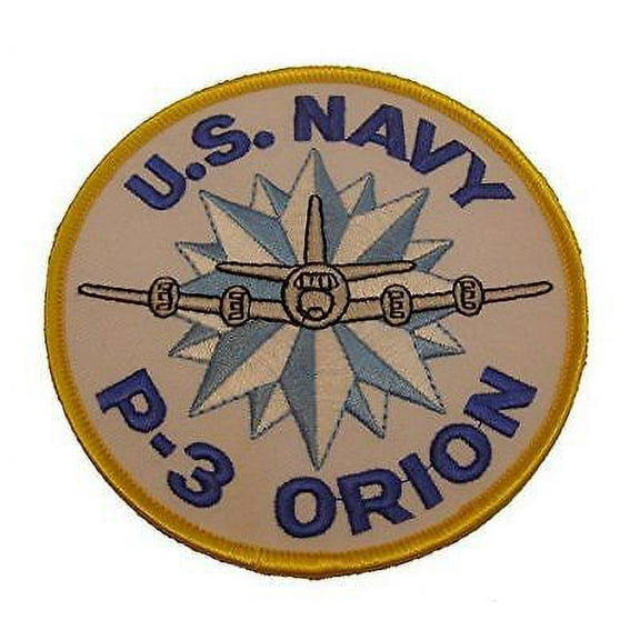 USN NAVY P-3 ORION ANTI-SUBMARINE PATCH SURVEILLANCE RECON PLANE FIXED WING