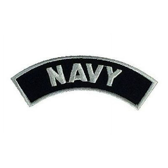 USN NAVY ROCKER TAB SHOULDER PATCH SAILOR VETERAN ACTIVE DUTY RETIRED SERVICE