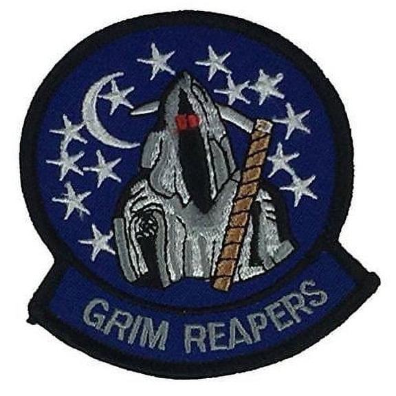 USN NAVY STRIKE FIGHTER SQUADRON VF-101 GRIM REAPERS PATCH EGLIN AFB VETERAN