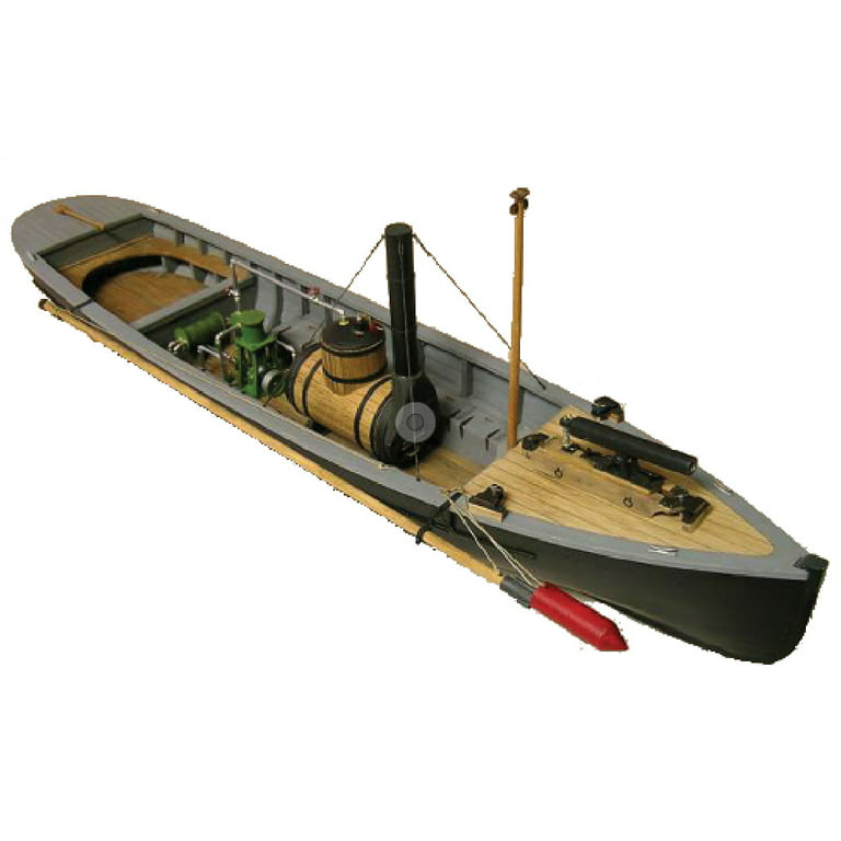 USN Picket Boat #1 Wooden Ship Model Kit 1:24 Scale 