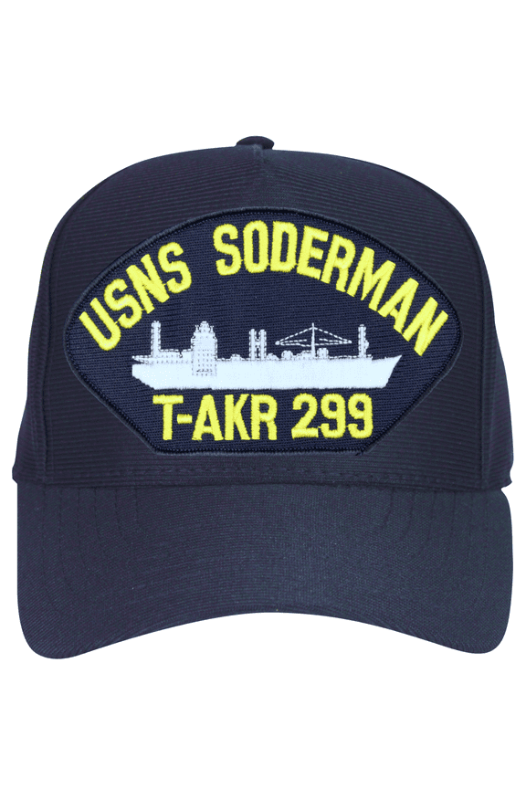 USNS Soderman T-AKR-299 Ships Ball Cap