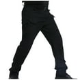 thumbnail image 1 of USNSM (4XL-6XL)Big and Tall Men's Multiple Pocket Cargo Tactical Pants Ripstop Lightweight Cotton Stretch Outdoor Hiking Pants Black XXXXL, 1 of 4