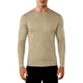 thumbnail image 1 of USNSM Compression Shirt Men's Solid Color Long Sleeve Moisture-Wicking Undershirt Stretchy Quick Dry Athletic Base Layer Yellow M, 1 of 9