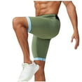 thumbnail image 1 of USNSM Compression Shorts for Men, Athletic Workout Performance Underwear, Running Gym Spandex Sport Base Layer Green L, 1 of 5