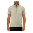 thumbnail image 1 of USNSM (M-8XL) Oversized Workout Shirts for Men Short Sleeve Quarter Zip Athletic Shirts Pullover Lightweight Quick Dry Loose Fit Tops Yellow L, 1 of 8