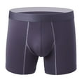 thumbnail image 1 of USNSM Men'S Micro Modal Boxer Briefs Loose Soft Comfortable Breathable Underwear Boxers Breathable Boxer Shorts Trunks Purple XL, 1 of 4