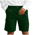thumbnail image 1 of USNSM Men's 7" Hiking Shorts Lightweight Quick Dry Water Resistant Golf Cargo Shorts with Zipper Pockets Summer Casual Green XL, 1 of 8