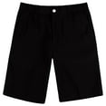 thumbnail image 1 of USNSM Men's 7 Inch Inseam Stretch Golf Shorts Quick Dry Lightweight Dress Solid Casual Athletic Shorts with Multi Pockets Black L, 1 of 6