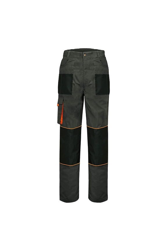 Men's Cargo Pants Active Outdoor Casual Work Trousers Pocket Personalized Work Clothes for Men Loose Large Size Overalls Gray XXXXL