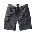 thumbnail image 1 of USNSM Men's Cargo Shorts with Pockets Casual Knee Length Lightweight Shorts Stretch Outdoor Hiking Travel Work Short Pants Gray 30, 1 of 9