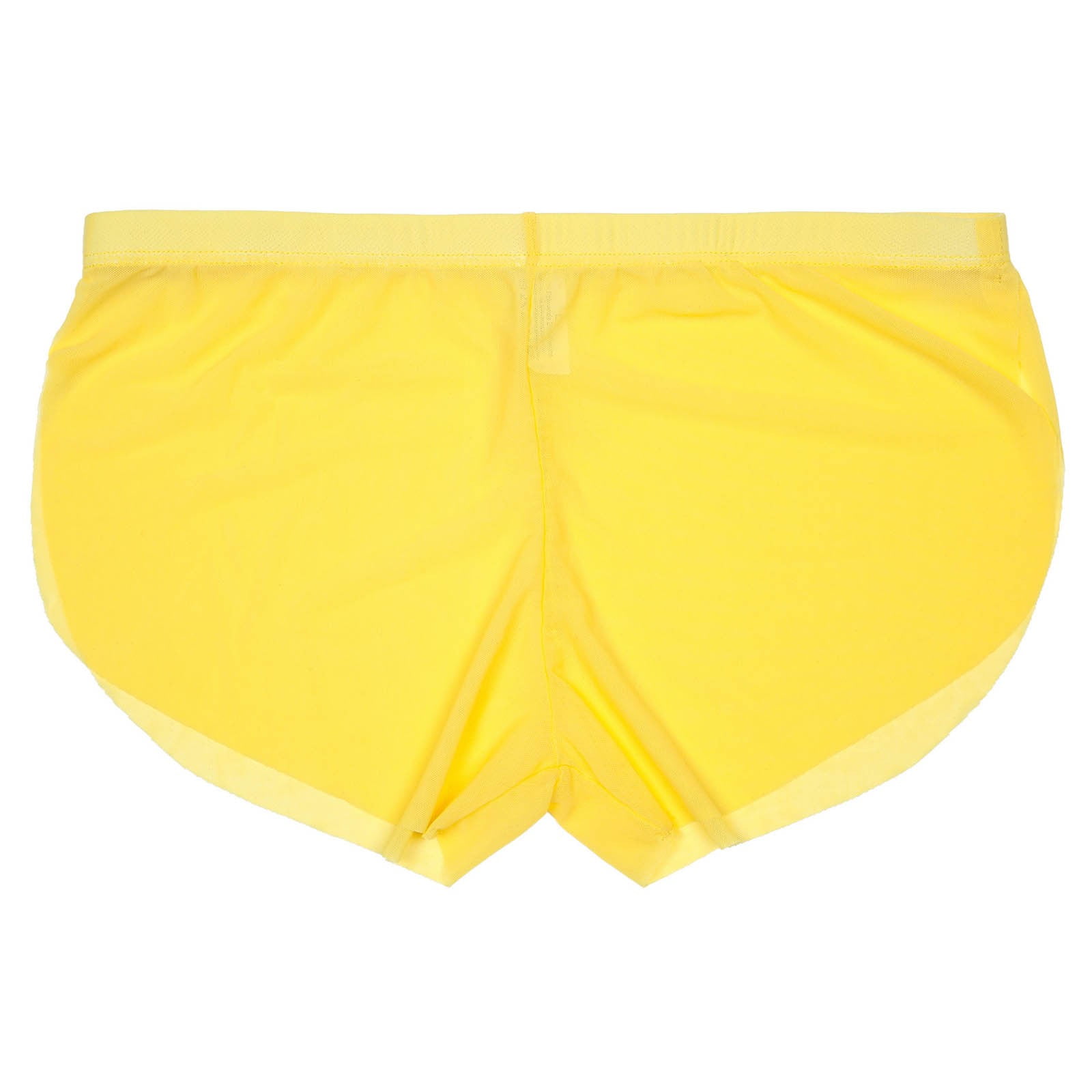 USNSM Men's Mesh See Through Boxers Silk Underwear Sheer Boxer Trunk ...