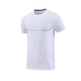 thumbnail image 1 of USNSM Men's T-Shirts Soft Lightweight Short Sleeve Tee Crew Neck Moisture Wicking Outdoor Running Sports Ice Breathable Shirt White XXL, 1 of 3