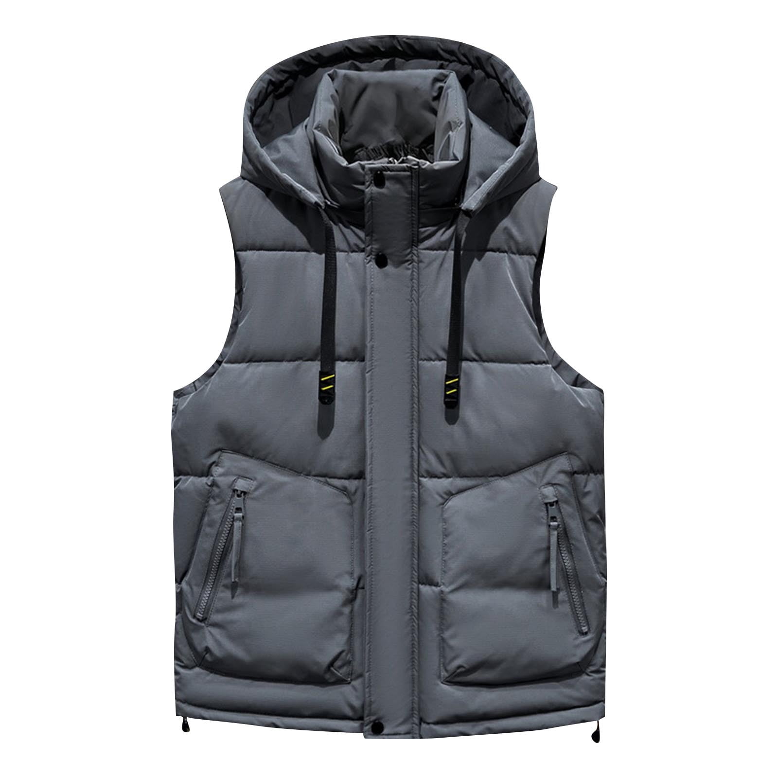 Water-resistant Sleeveless Jacket Men