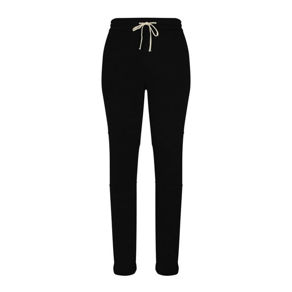 USNSM Men's Yoga Sweatpants Athletic Lounge Pants Open Bottom Summer Loose Comfy Casual Jersey Pants with Zipper Pocket Drawstring Black XXXL