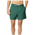 thumbnail image 1 of USNSM Mens Athletic Workout Shorts 5.5" Cotton Breathable Solid Color Casual Shorts Elastic Waist Joggers Sports Sweat Shorts Green L, 1 of 6